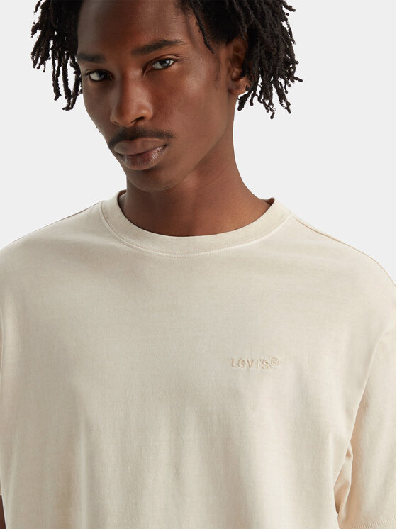 Levi's® Levi's® T-Shirt Red Tab™ Vintage A0637-0093 Εκρού Boxy Fit