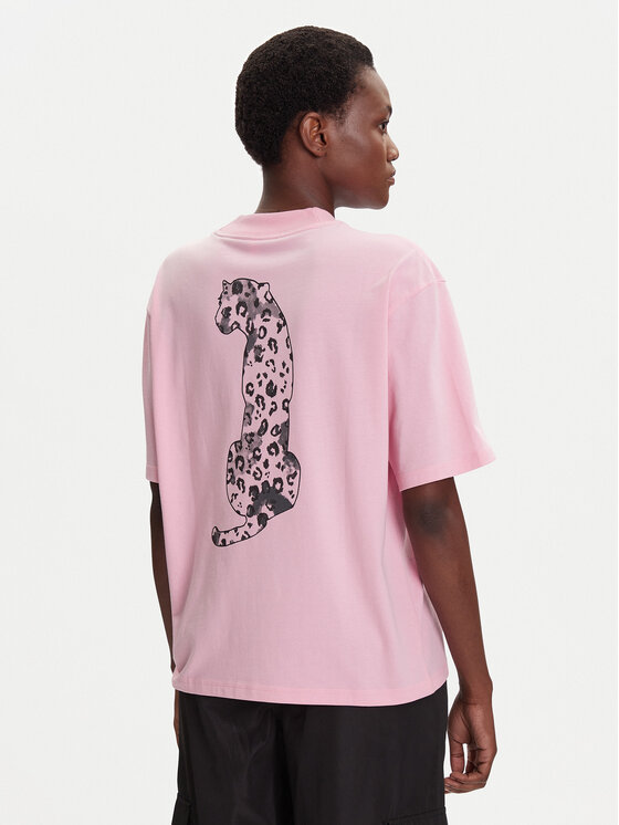 adidas adidas T-Shirt Animal Graphic JV8532 Rosa Loose Fit