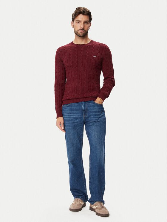 Gant Gant Пуловер 8050601 Бордо Regular Fit