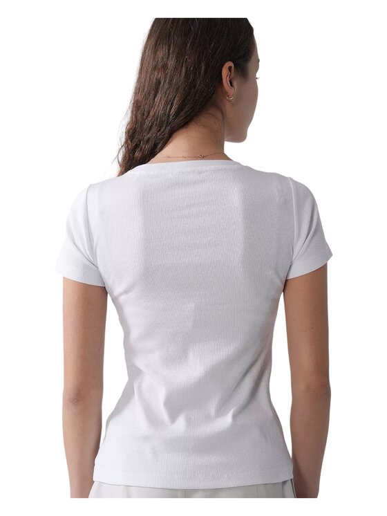 Guess Jeans Guess Jeans T-Shirt 174499 Biały Classic Fit