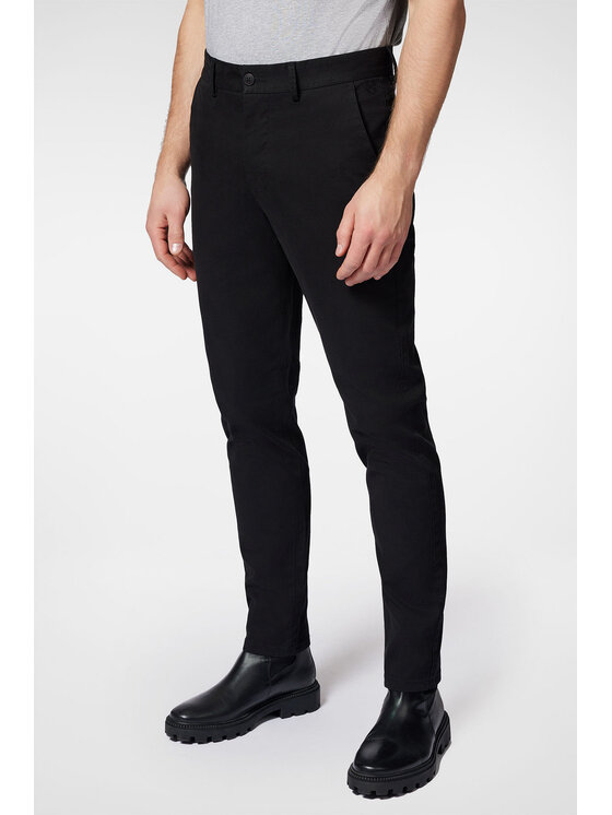 Próchnik Próchnik Chinosy PM2 SP082223000008 Czarny Slim Fit