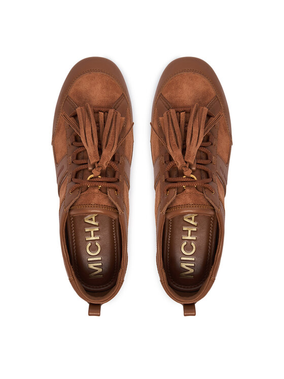 MICHAEL Michael Kors MICHAEL Michael Kors Sneakersy Keely 43F6KLFS2S Hnědá