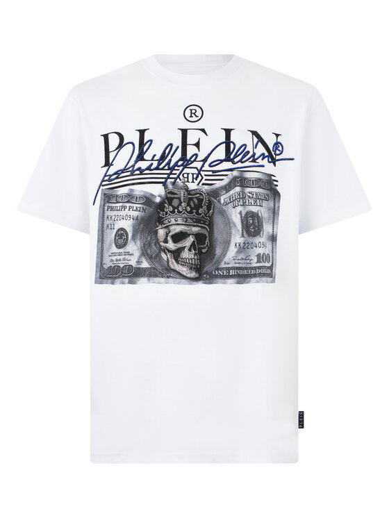 PHILIPP PLEIN PHILIPP PLEIN T-Shirt 31102 Biały Regular Fit