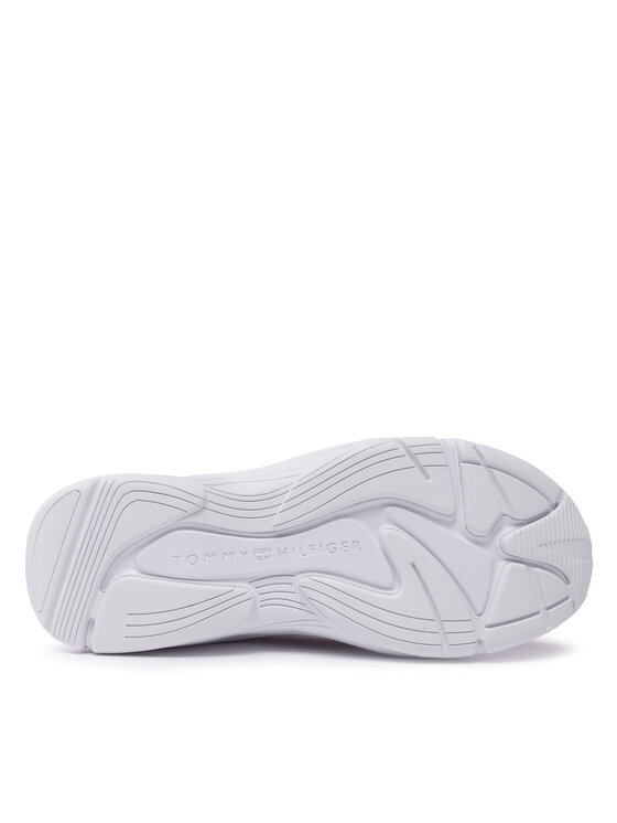 Tommy Hilfiger Tommy Hilfiger Sneakersy Fashion Wedge Sneaker FW0FW06490 Biały