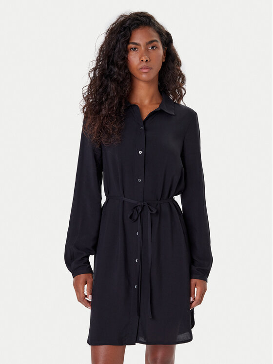 ONLY ONLY Haljina košulja Nova 15241890 Crna Regular Fit