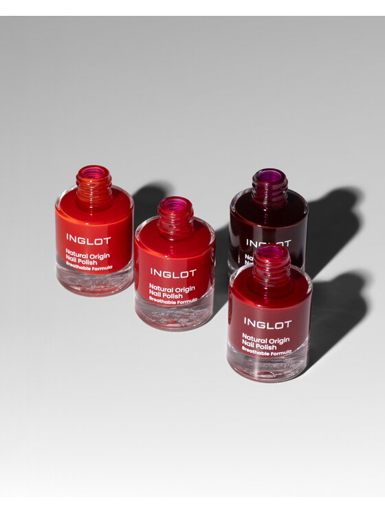 INGLOT INGLOT Natural Origin Lakier do paznokci Dry Merlot 025