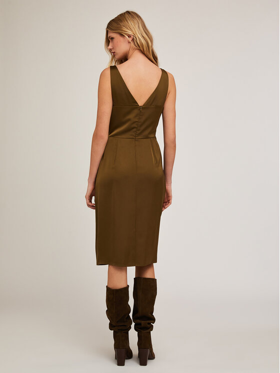 Motivi Motivi Vestito da giorno 7047Q003105N035 Verde Slim Fit