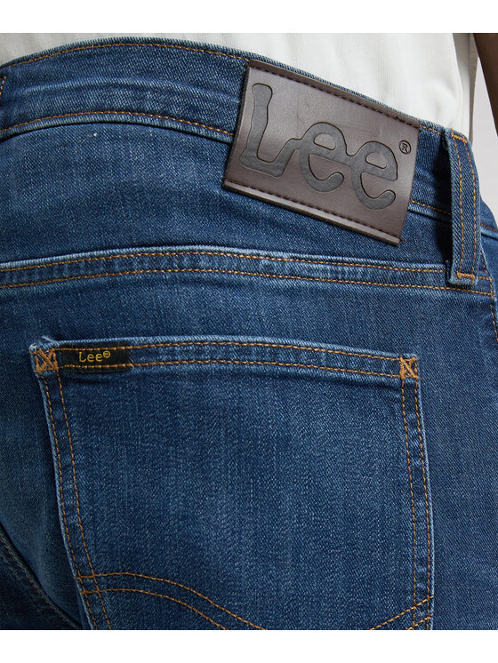 Lee Lee Jeansy 112339465 Niebieski Slim Fit