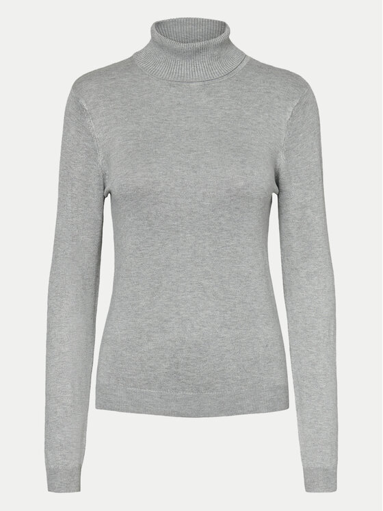 Vero Moda Vero Moda Rollkragenpullover Glory 10231630 Grau Regular Fit