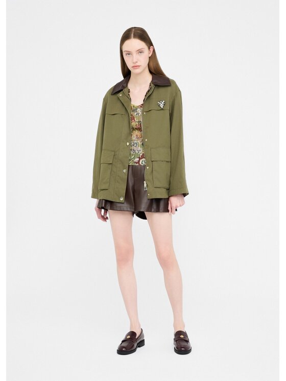 Liu Jo Liu Jo Giacca da donna MF5082T108A90512 Verde Regular Fit