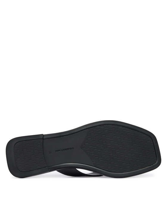 KARL LAGERFELD KARL LAGERFELD Žabky Brio II KL85406 Čierna