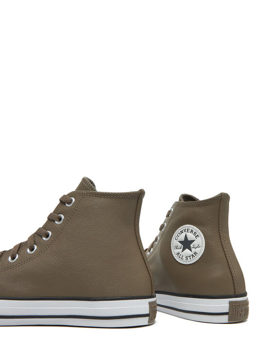 Converse Converse Кеди Chuck Taylor All Star Faux Leather Hi A09482C 216 Хакі