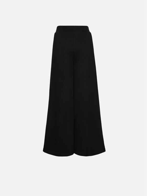 La Mania La Mania Spodnie dresowe TUCK Czarny Basic Fit