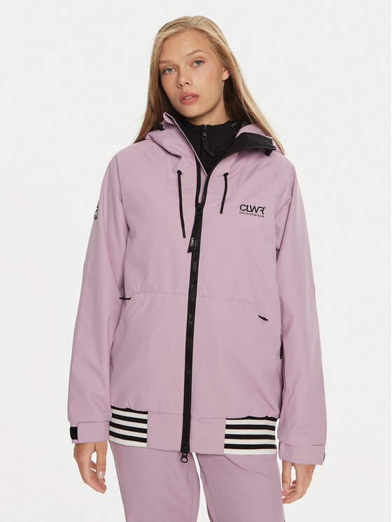 Colourwear Colourwear Skijacke 7010319 Violett Regular Fit