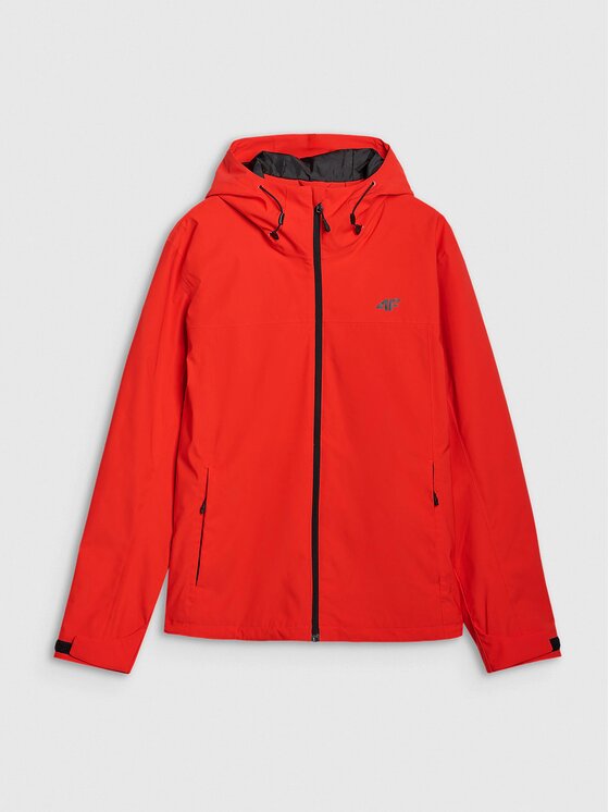4F 4F Prechodná bunda 4FWSS25TTJAM703-62S Červená Regular Fit