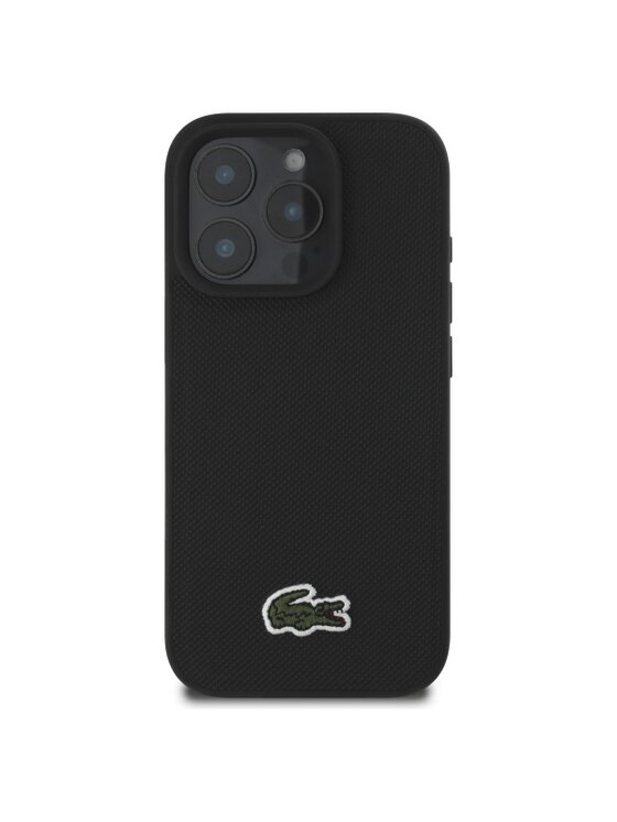 Lacoste Lacoste Etui na telefon Iconic Petit Pique Czarny