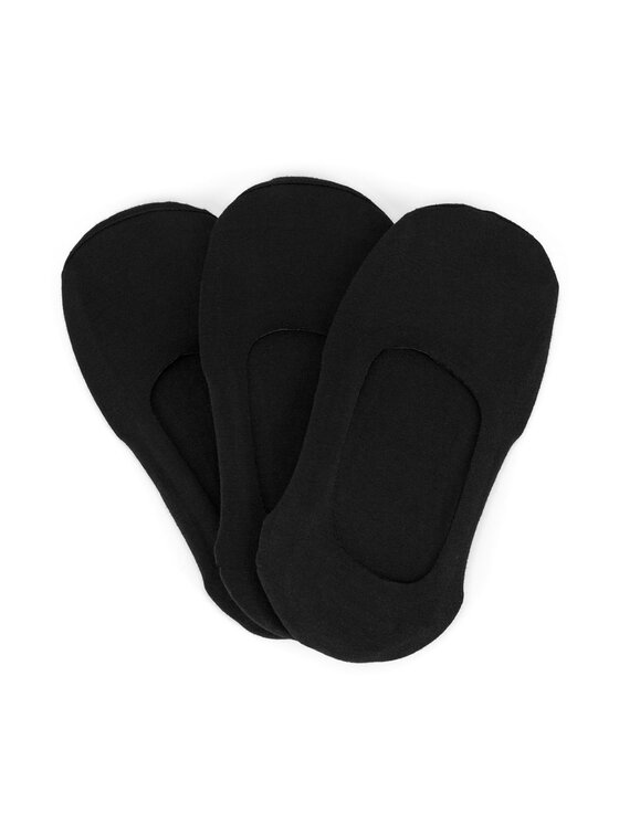 Jenny Fairy Jenny Fairy Damen Sneakersocken AS-LCN-001-AW24 (3-PACK) Schwarz