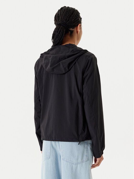 Tommy Jeans Tommy Jeans Jakna protiv vjetra DW0DW21188 Crna Regular Fit