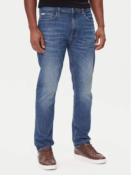 Guess Jeans Guess Jeans Džinsai M5BA1C D002C Mėlyna Slim Fit