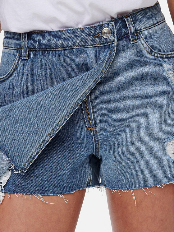 ONLY ONLY Gonna di jeans Texas 15227220 Blu Regular Fit