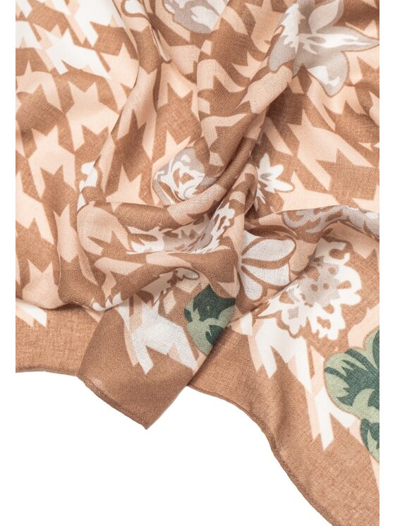 ALLORA BE UNIQUE ALLORA BE UNIQUE Scialle 100% viscose Beige