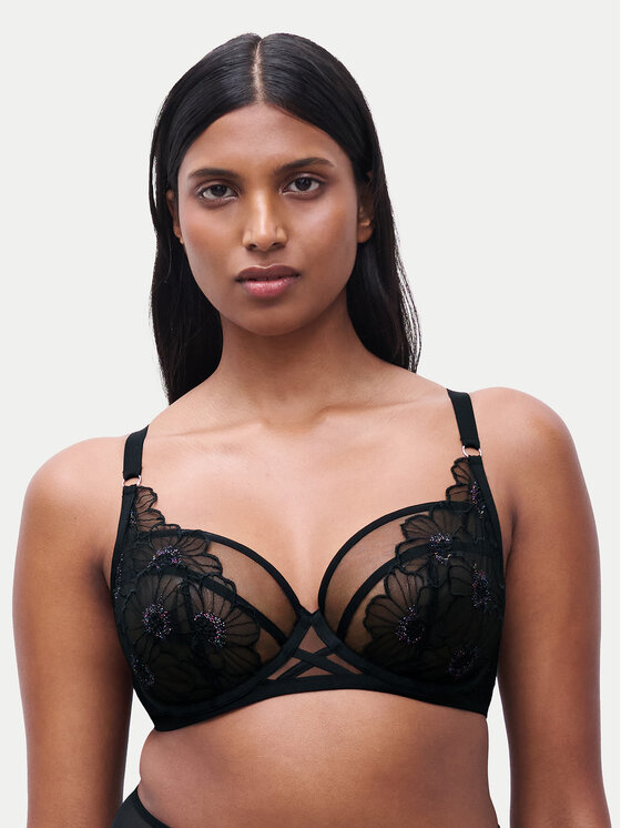 Chantelle Chantelle Liemenėlė su lankeliais Lush C22OM0 Juoda