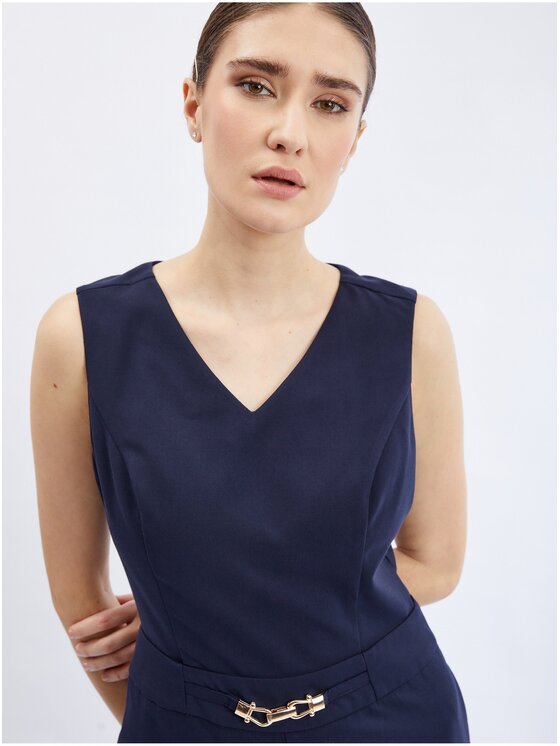 Orsay Orsay Kombinezon 451092526000__42 Granatowy Regular Fit