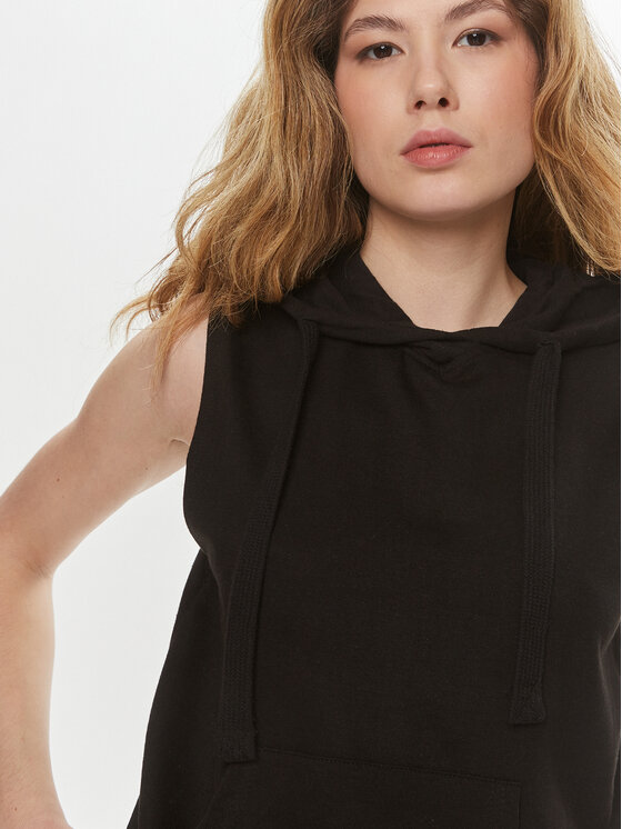 Brave Soul Brave Soul Bluza LSS-605FALLONBLK Czarny Straight Fit