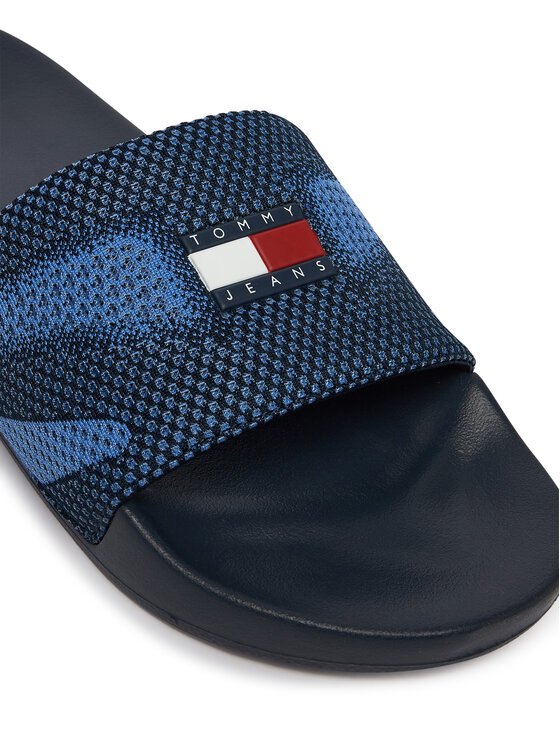 Tommy Jeans Tommy Jeans Klapki Tjm Summer Sandal 26 EM0EM01697 Granatowy