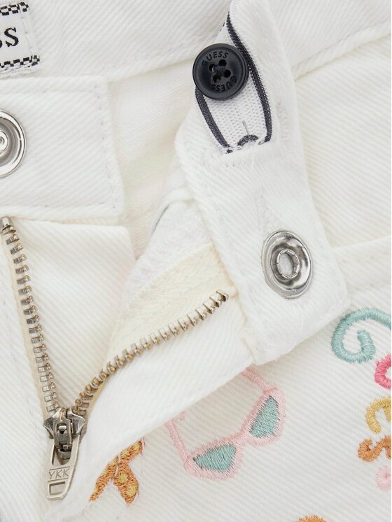 Guess Kids Guess Kids Kalhoty z materiálu 181423 Barevná Regular Fit