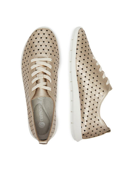 Remonte Remonte Sneakersy R7101-91 Złoty