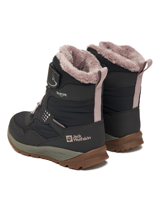 Jack Wolfskin Jack Wolfskin Śniegowce Polar Bear-g Texapore High Vc K Czarny