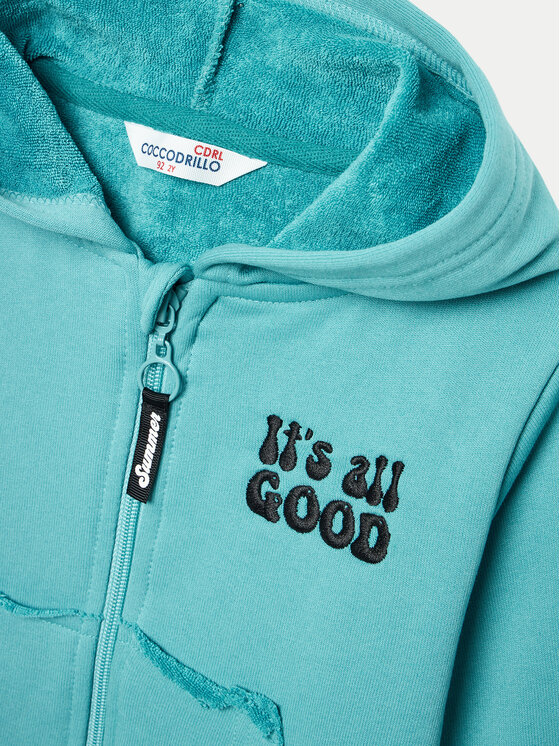 Coccodrillo Coccodrillo Bluza WC4132401HBK Niebieski Regular Fit