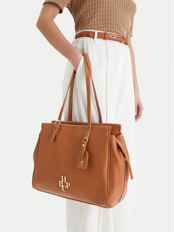 Beverly Hills Polo Club Beverly Hills Polo Club Дамска чанта CEO-BHPC-C-002-09 Кафяв