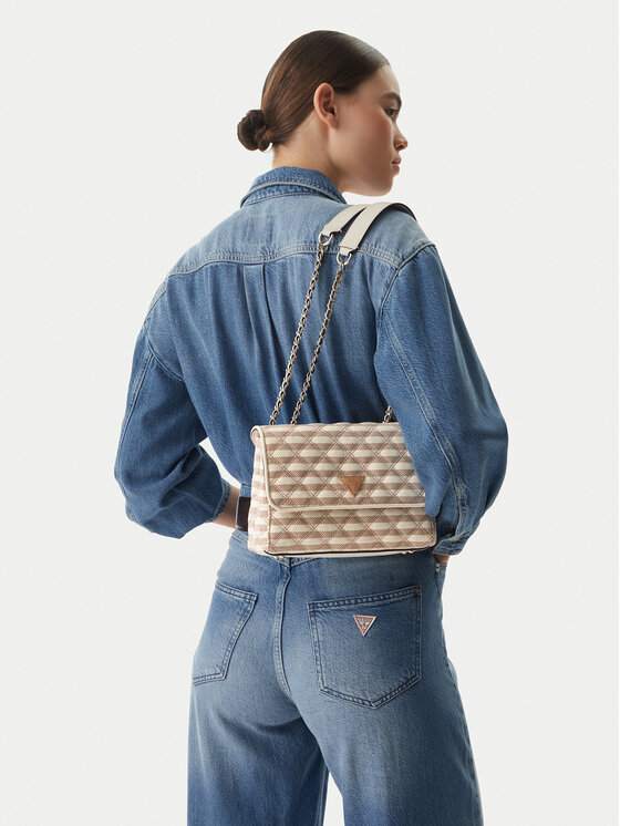 Guess Geantă Giully II HWAG96 73200 Bej