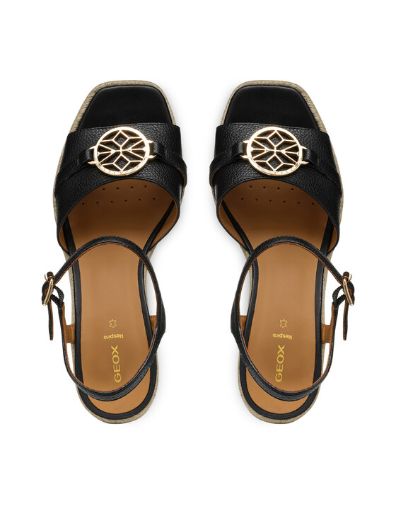 Geox Geox Espadrilky D Panarea D55UYB 00046 C9999 Černá
