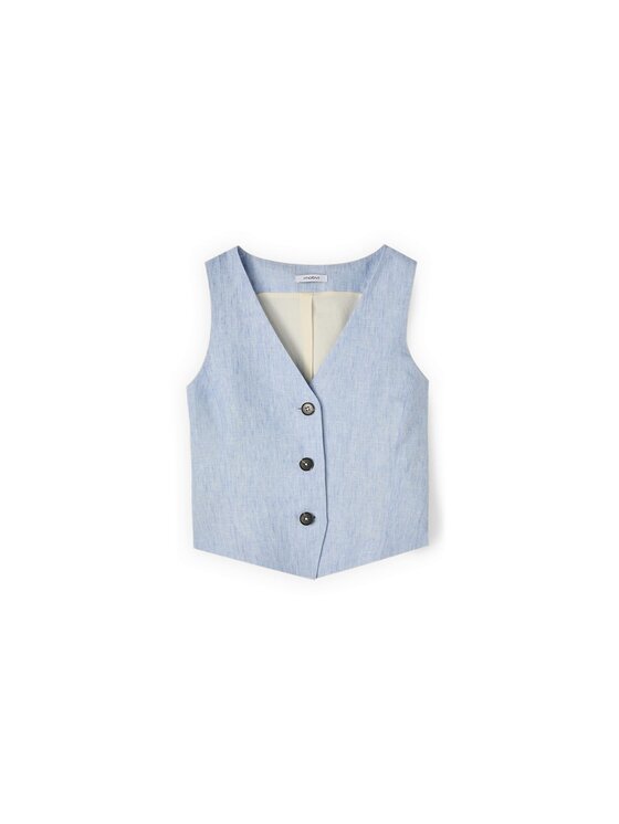 Motivi Motivi Koszula L017Q000080N0R4 Turkusowy Cropp Fit
