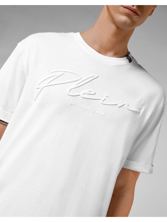 PHILIPP PLEIN PHILIPP PLEIN T-Shirt 11017 Biały Regular Fit