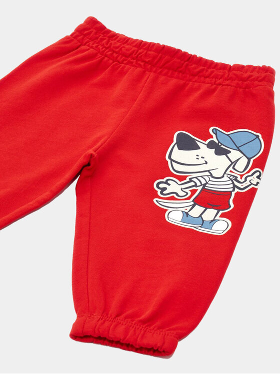 Original Marines Original Marines Jogginghose B626NMPDE Rot Regular Fit