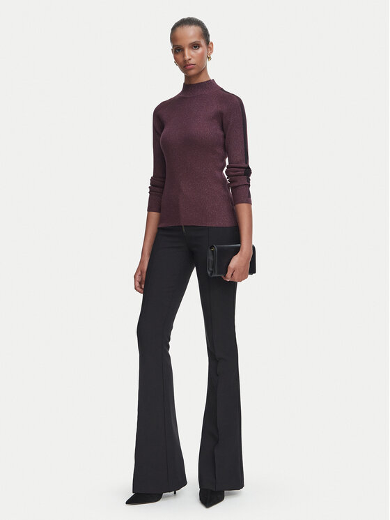 Rinascimento Rinascimento Блуза CFM0012394003 Бордо Slim Fit