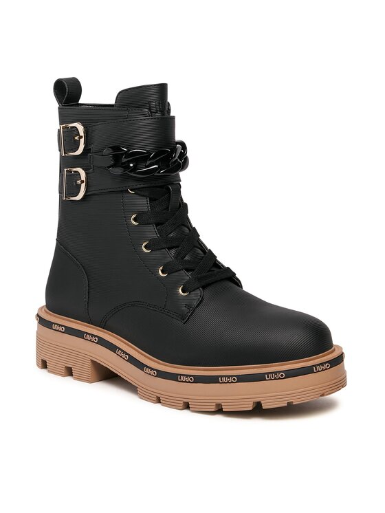 Liu Jo Liu Jo Schnürstiefeletten Taylor 625 4F3715 EX014 Schwarz