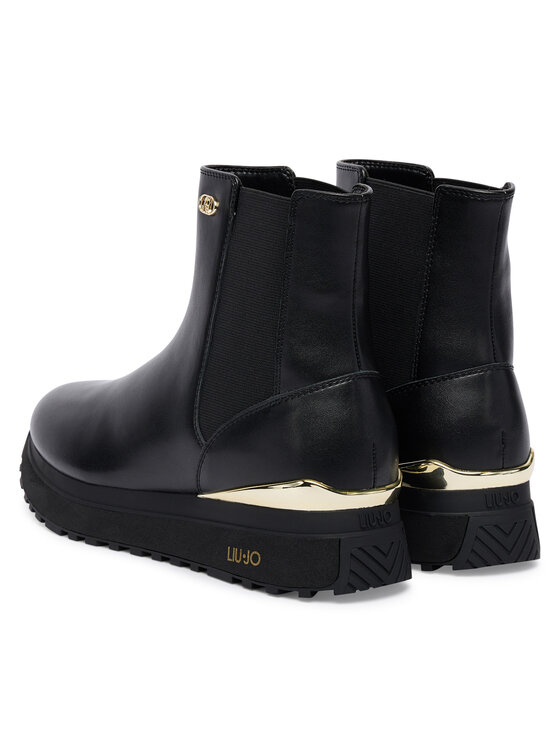 Liu Jo Liu Jo Īsie zābaki Maxi Wonder 95 BF5001 PX241 Melns
