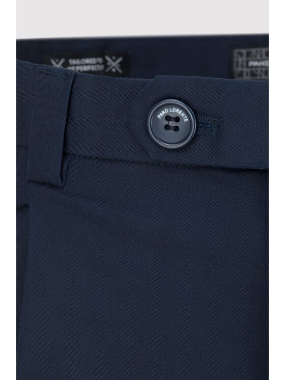 Pako Lorente Pako Lorente Spodnie materiałowe P24WF-WX-002 Granatowy Classic Fit