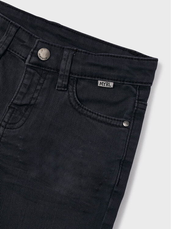 Mayoral Mayoral Pantaloncini di tessuto 3235 Nero Regular Fit