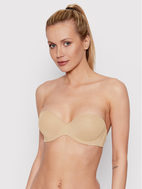 Calvin Klein Underwear Calvin Klein Underwear Sutien Push-up 0000F2660E Bej
