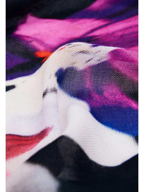 Desigual Desigual Foulard FOU_FLORAL GARDEN Nero