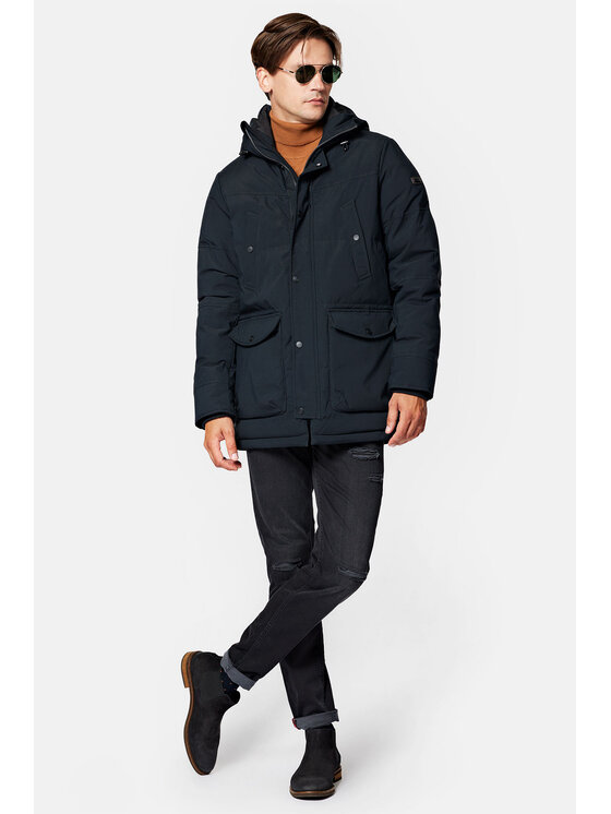 Lancerto Lancerto Kurtka zimowa Goteborg KU097223000002 Granatowy Regular Fit