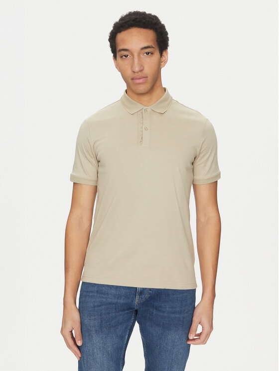 Calvin Klein Polokošeľa K10K114135 Sivá Regular Fit