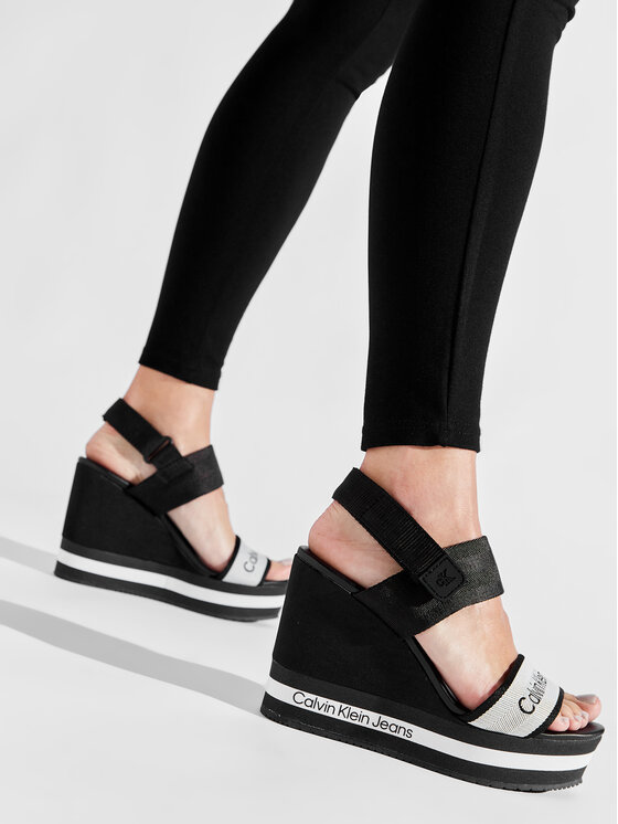 Calvin Klein Jeans Calvin Klein Jeans Σανδάλια Wedge Sandal YW0YW00669 Έγχρωμο