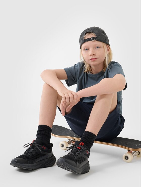 4F 4F T-Shirt 4FJWSS25TTSHM2324-46S Zelená Oversize